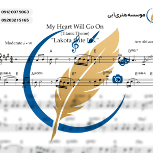Titanic Lakota flute Ins. - Full Score 1