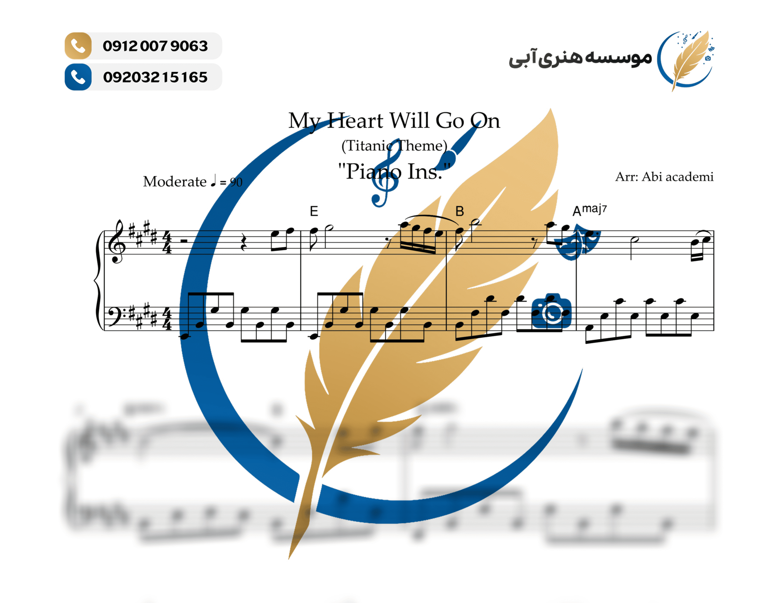 Titanic Piano Ins. - Full Score 1